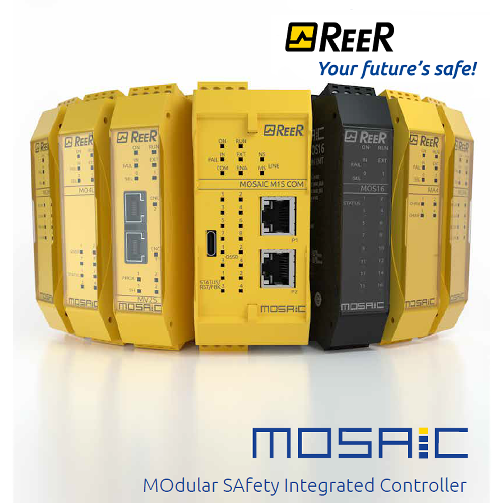 1100050 REER FIELDBUS COMMUNICATION EXPANSION UNIT, PROFIBUS DP, SCREW TERMINAL BLOCKS, HEIGHT 36MM(MBP)